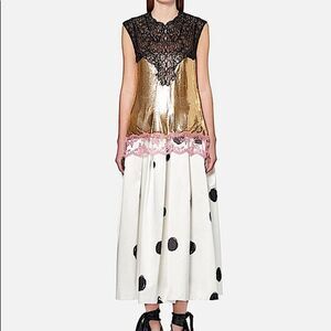 Christopher Kane Chainmail Lace Top